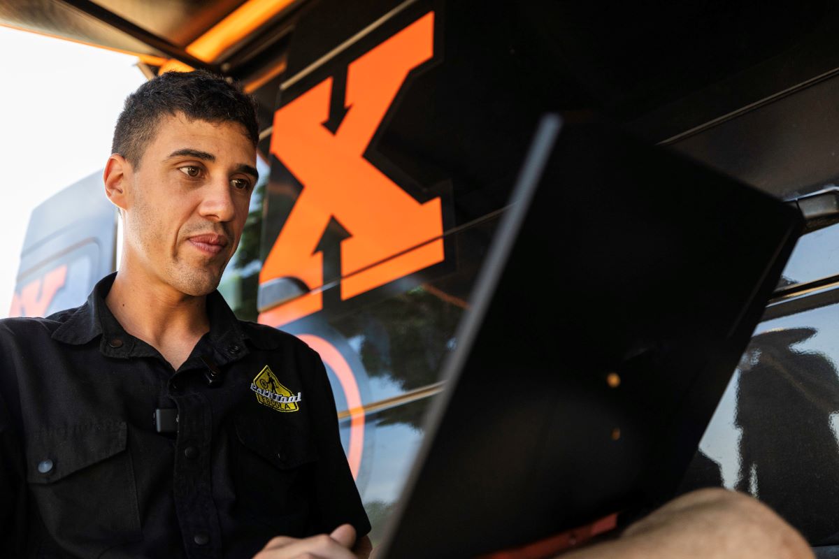 Caique Pereira, instrutor da Escola Park Tool e responsável pelos cursos de Telemetria - foto: Guilherme Haruo 